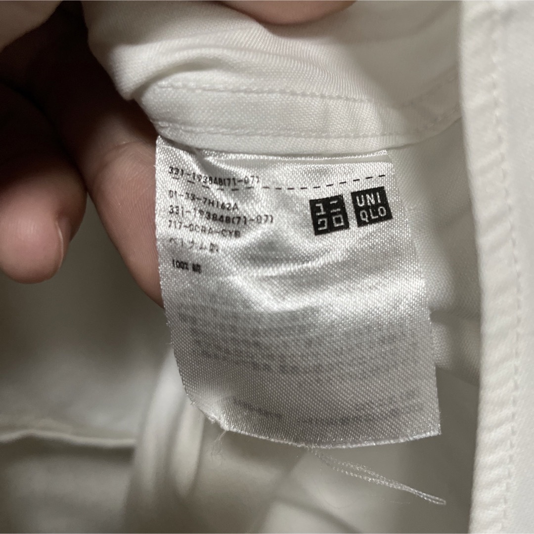 UNIQLO(ユニクロ)の2枚セット UNIQLO ユニクロ 白シャツ 長袖 メンズのトップス(シャツ)の商品写真