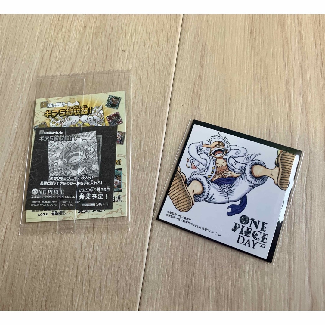 【one piece day 23】入場者特典& バウンティラッシュ ステッカー