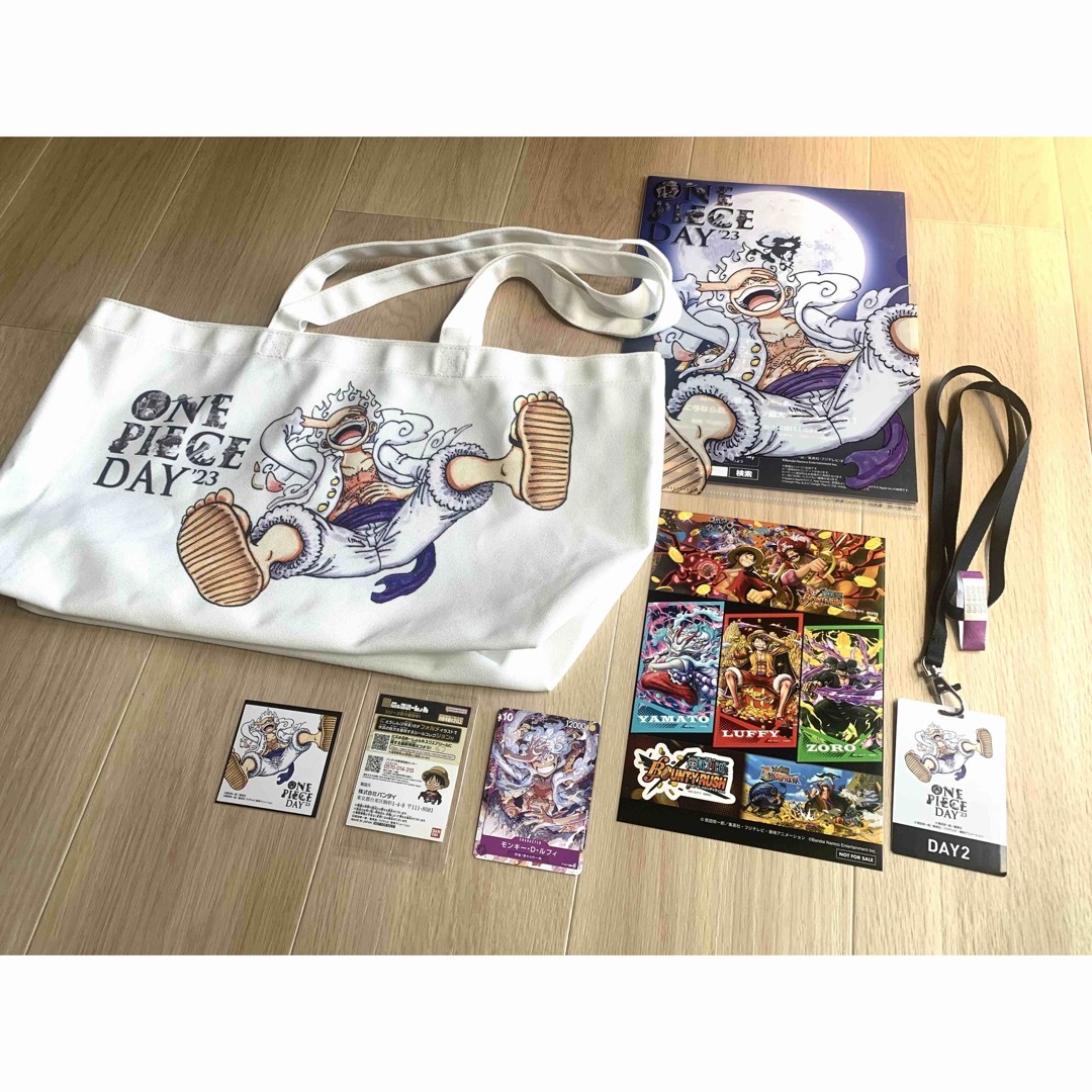 one piece day 23】入場者特典& バウンティラッシュ ステッカー www