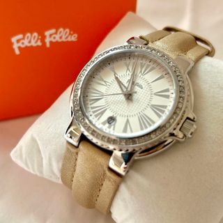 きいフラワ Folli Follie - 新品 Folli Follieフォリフォリ レッド