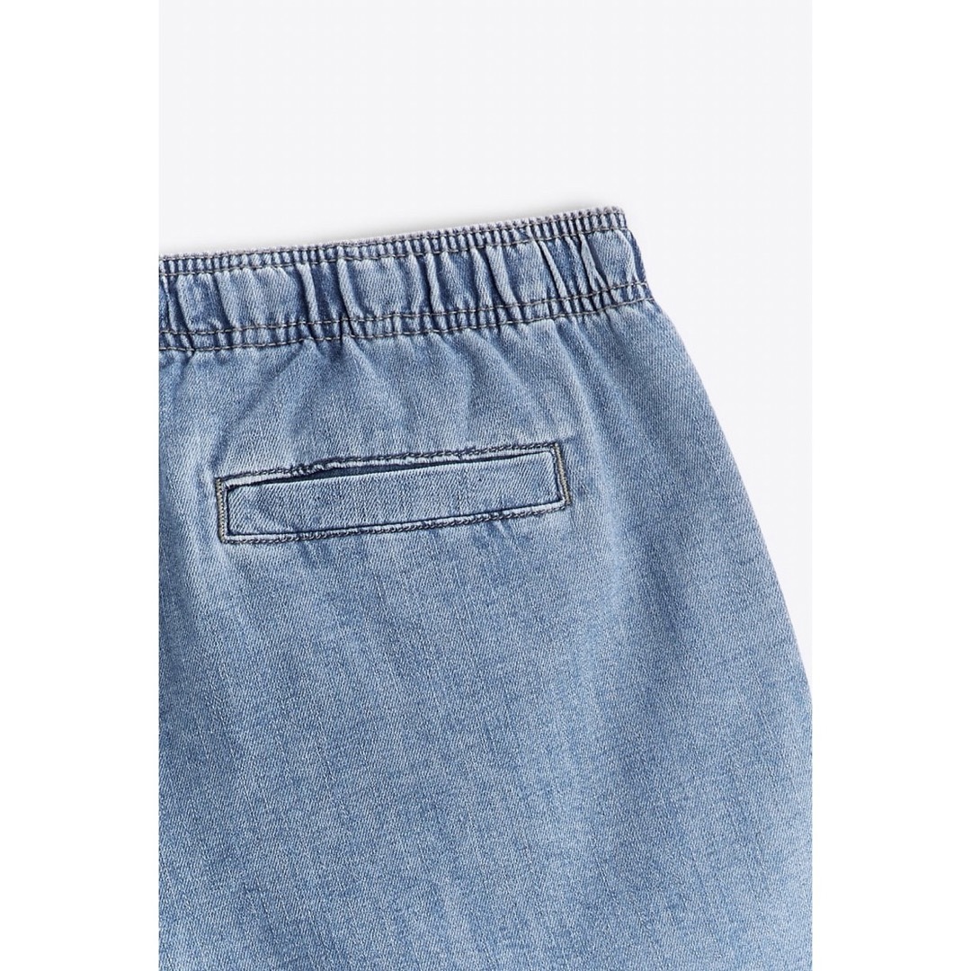 ZARA - 【新品未使用】ZARA クロップドフルイドバミューダパンツ ZARA - 【新品未使用】ZARA クロップドフルイドバミューダパンツ