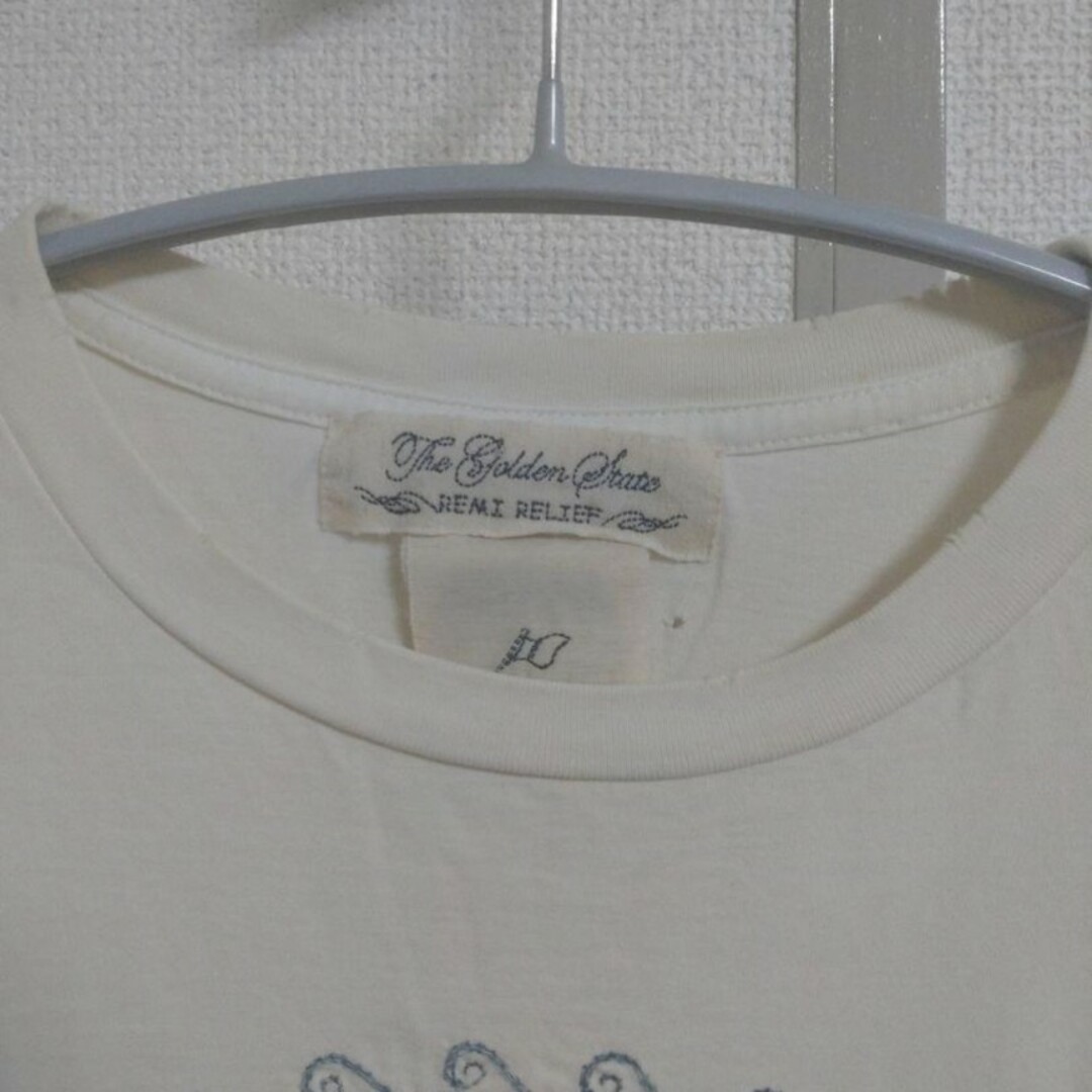 REMI RELIEF(レミレリーフ)のレミレリーフ　Tシャツ　Sサイズ メンズのトップス(Tシャツ/カットソー(半袖/袖なし))の商品写真