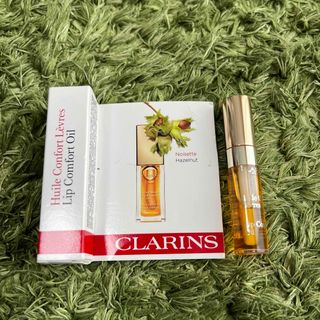 クラランス(CLARINS)のクラランス　リップコンフォートオイル　ミニ　サンプル　01(リップケア/リップクリーム)