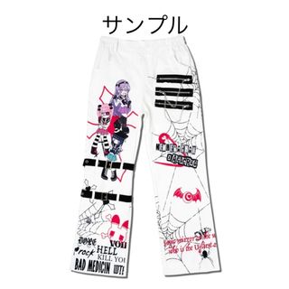 エーシーディーシーラグ(ACDC RAG)の【未使用】 ACDC RAG メンヘラちゃん コラボ ロングパンツ(カジュアルパンツ)