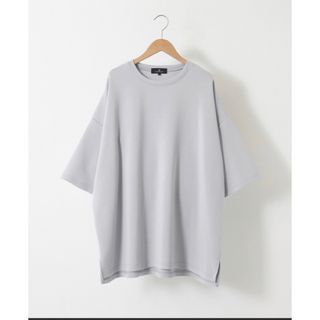 モノマート(MONO-MART)の【値下中/美品】サイドスリットハイポンチ ルーズオーバードレープS/Sカットソー(Tシャツ/カットソー(半袖/袖なし))