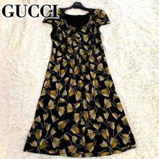 グッチ ひざ丈ワンピース(レディース)(フリル)の通販 25点 | Gucciの