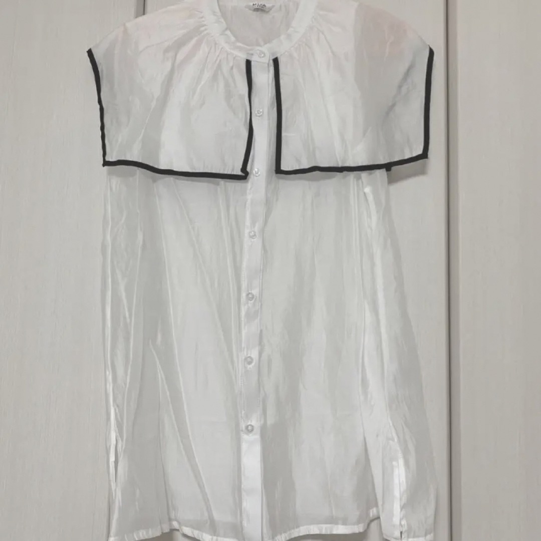 INGNI(イング)のイング　ブラウス　INGNI トップス　白　ホワイト　セーラー服　Tシャツ レディースのトップス(Tシャツ(半袖/袖なし))の商品写真
