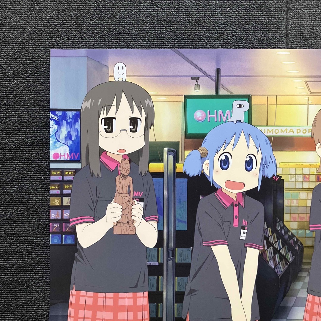 アニメ『日常』販促ポスター あらゐけいいち 京アニ 非売品