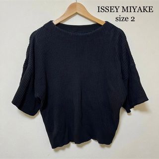 イッセイミヤケ(ISSEY MIYAKE)のISSEY MIYAKE イッセイミヤケ 半袖ワッフルカットソー(カットソー(半袖/袖なし))