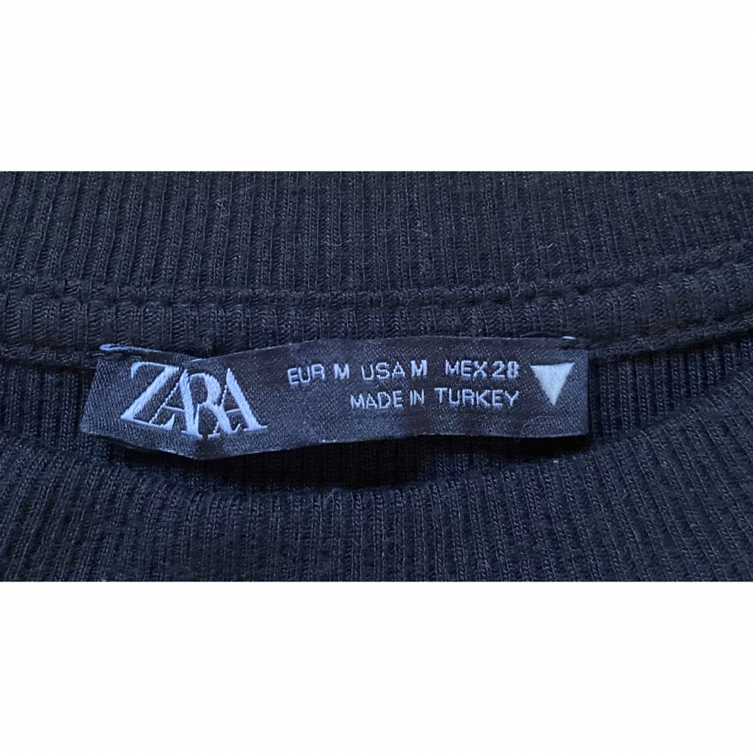 ZARA(ザラ)のZARA  半袖　カットソー レディースのトップス(カットソー(半袖/袖なし))の商品写真