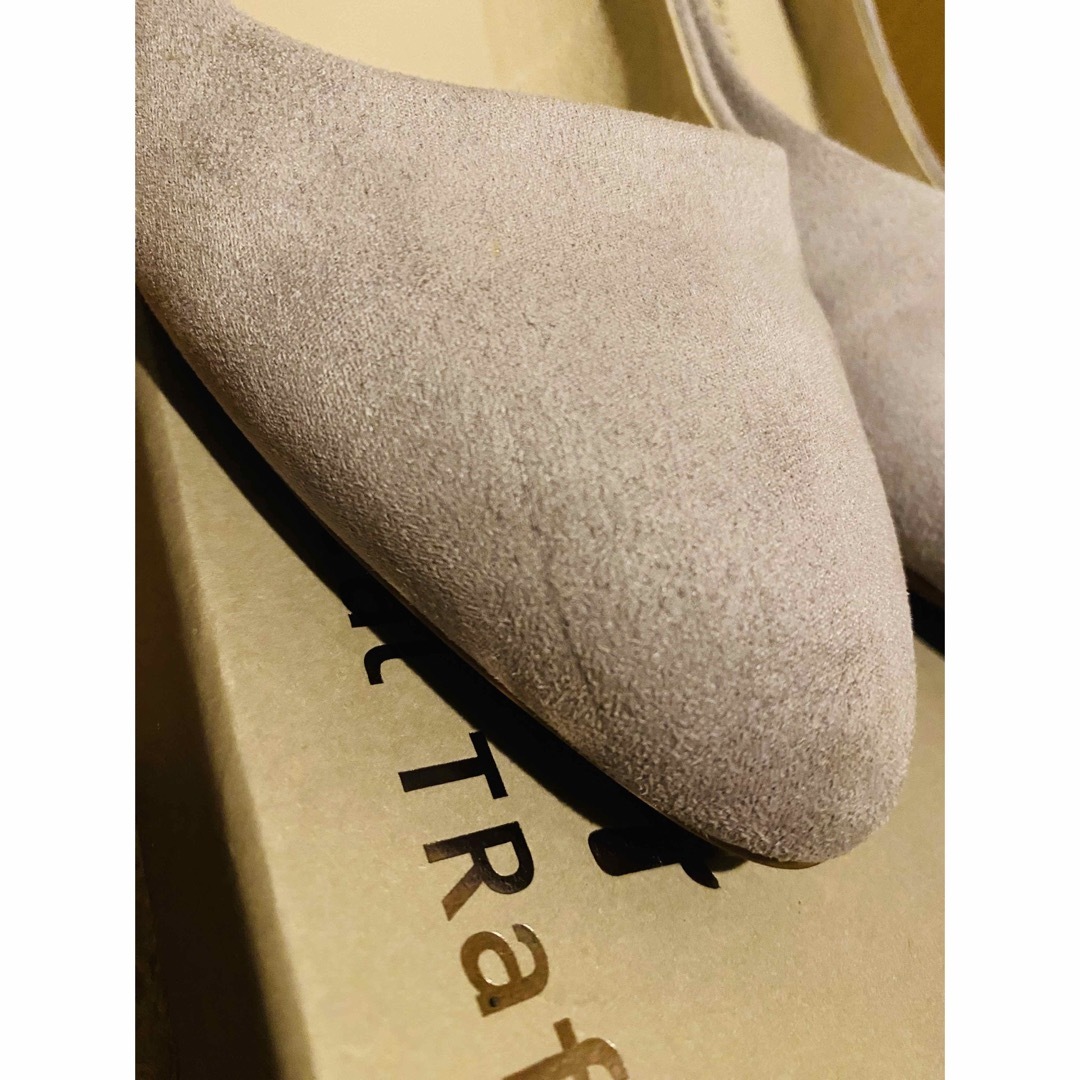 ORiental TRaffic(オリエンタルトラフィック)のオリエンタルトラフィック　ミドルヒールパンプス　23cm 36サイズ　グレー レディースの靴/シューズ(ハイヒール/パンプス)の商品写真