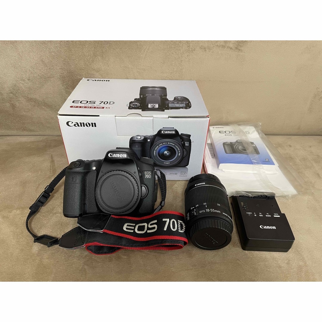 Canon EOS 70D EF-S 18-55 IS STM Kit カメラ Canon EOS 70D EF-S 18-55 IS STM Kit カメラ