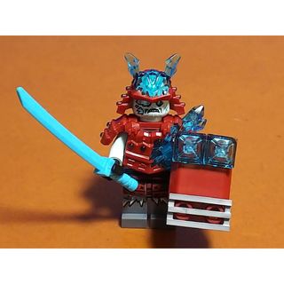 レゴ(Lego)のレゴ★ニンジャゴー ブリザード戦士 ミニフィグ 武器付きA 新品 激レア(キャラクターグッズ)