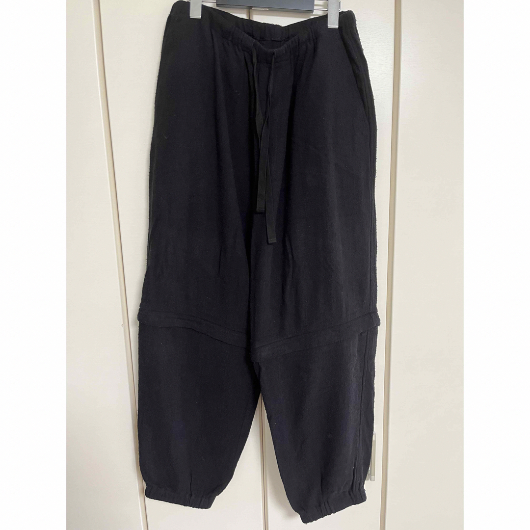 COMOLI - COMOLI シルクネップビエラ コンバーティブルパンツ 23SSの ...