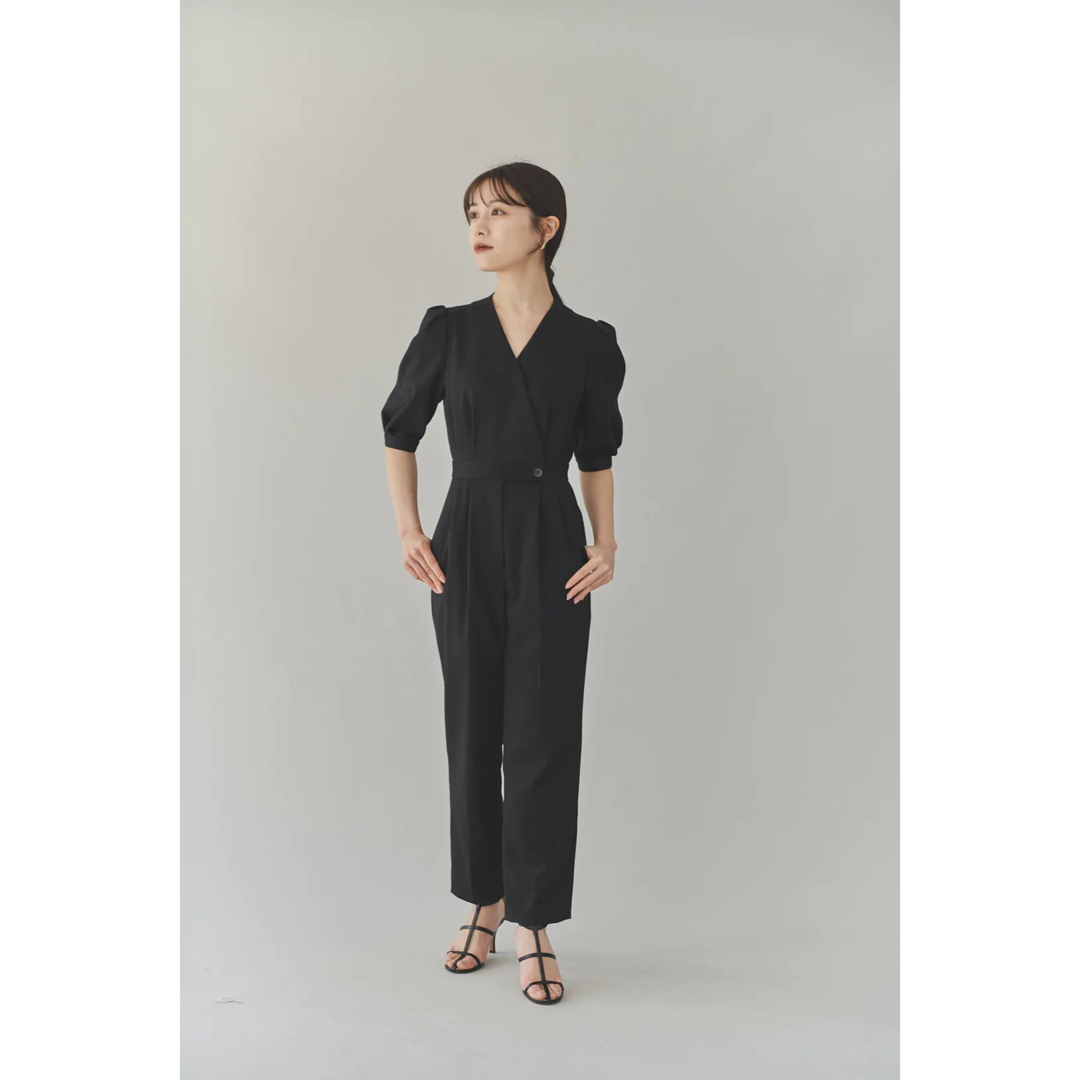 L'Or Cache-coeur Jumpsuit Black M size