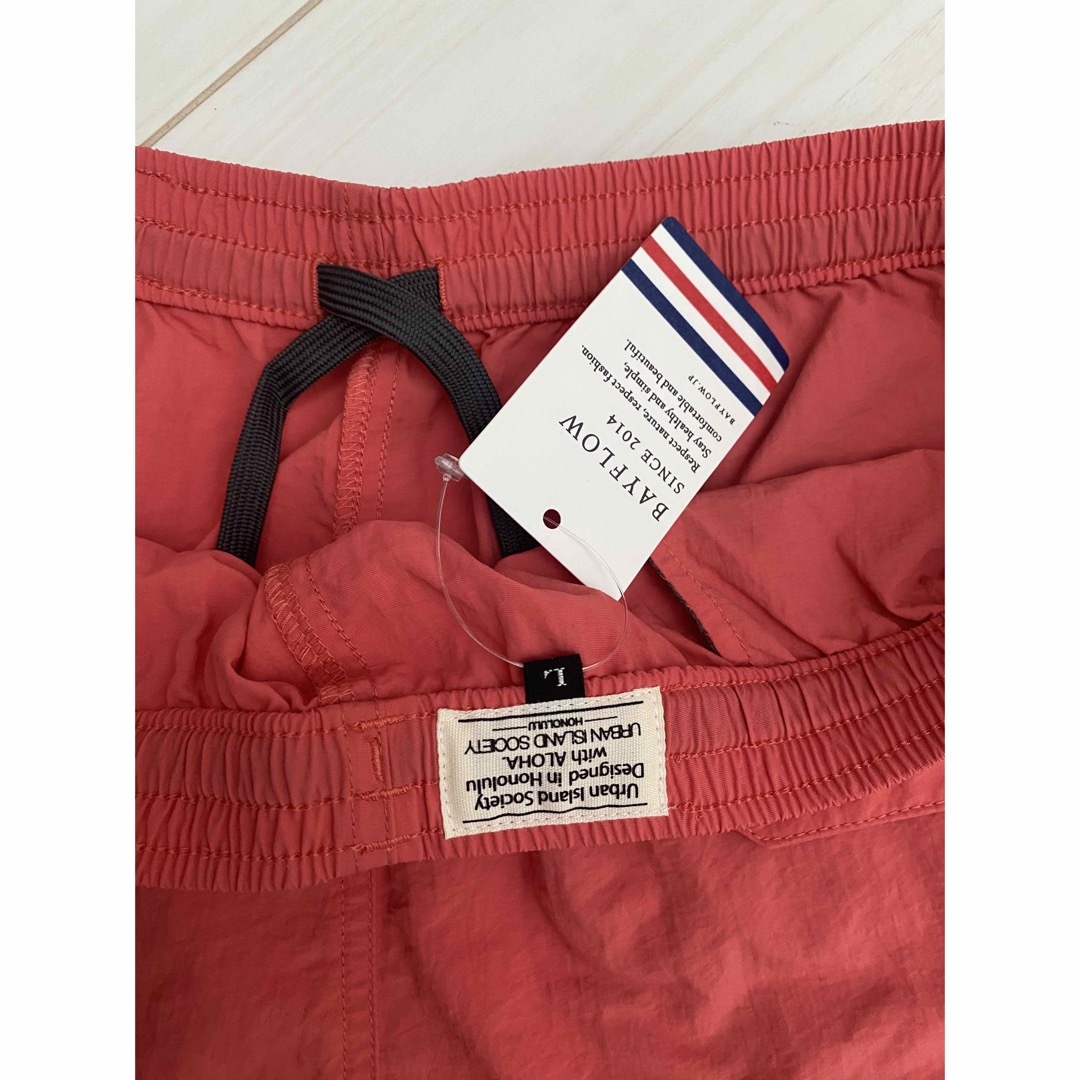 BAYFLOW(ベイフロー)のURBAN ISLAND SOCIETY ナイロンショートパンツ メンズのパンツ(ショートパンツ)の商品写真