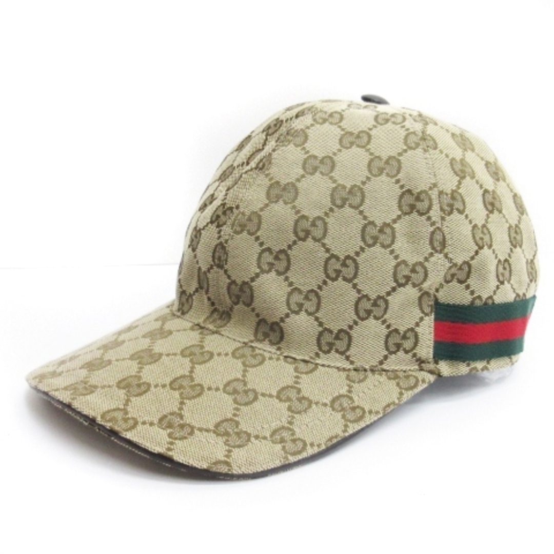 人気ショップ グッチ GUCCI GG柄 シェリーライン キャップ 帽子 200035