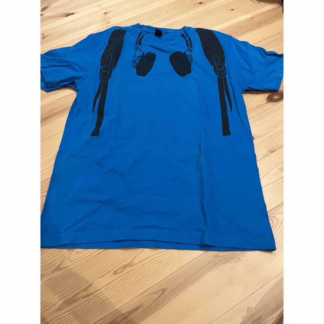 Design Tshirts Store graniph(グラニフ)のgraniph デザインTシャツ リュック柄　Lサイズ メンズのトップス(Tシャツ/カットソー(半袖/袖なし))の商品写真