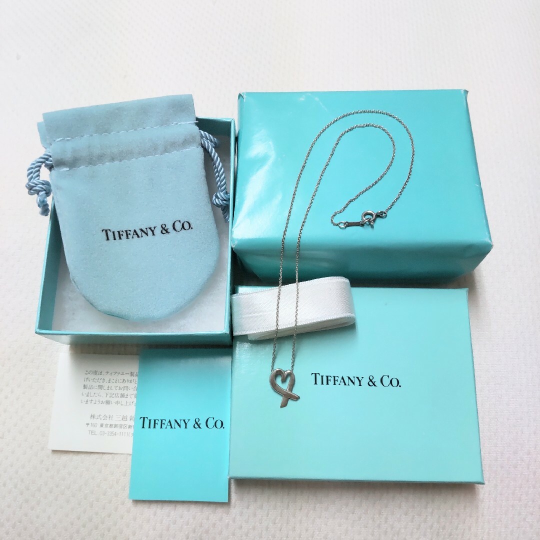 Tiffany & Co.(ティファニー)のTIFFANY&Co.ティファニーラビングハートネックレス レディースのアクセサリー(ネックレス)の商品写真
