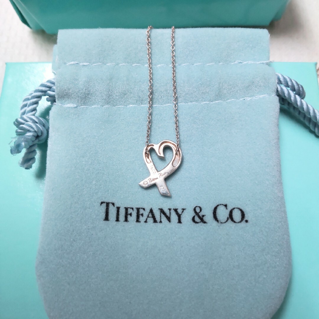 Tiffany & Co.(ティファニー)のTIFFANY&Co.ティファニーラビングハートネックレス レディースのアクセサリー(ネックレス)の商品写真