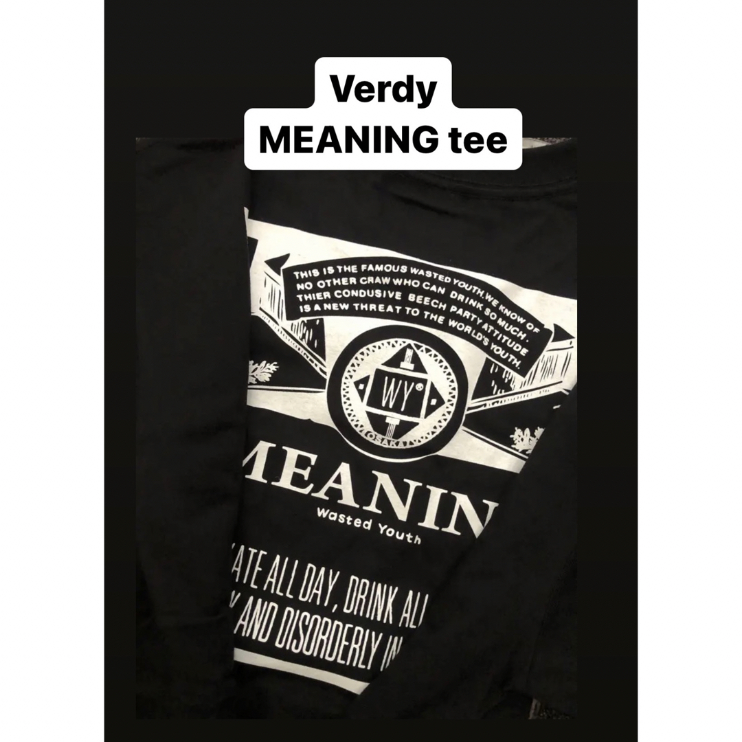 MEANING × WY Tee XLサイズ White