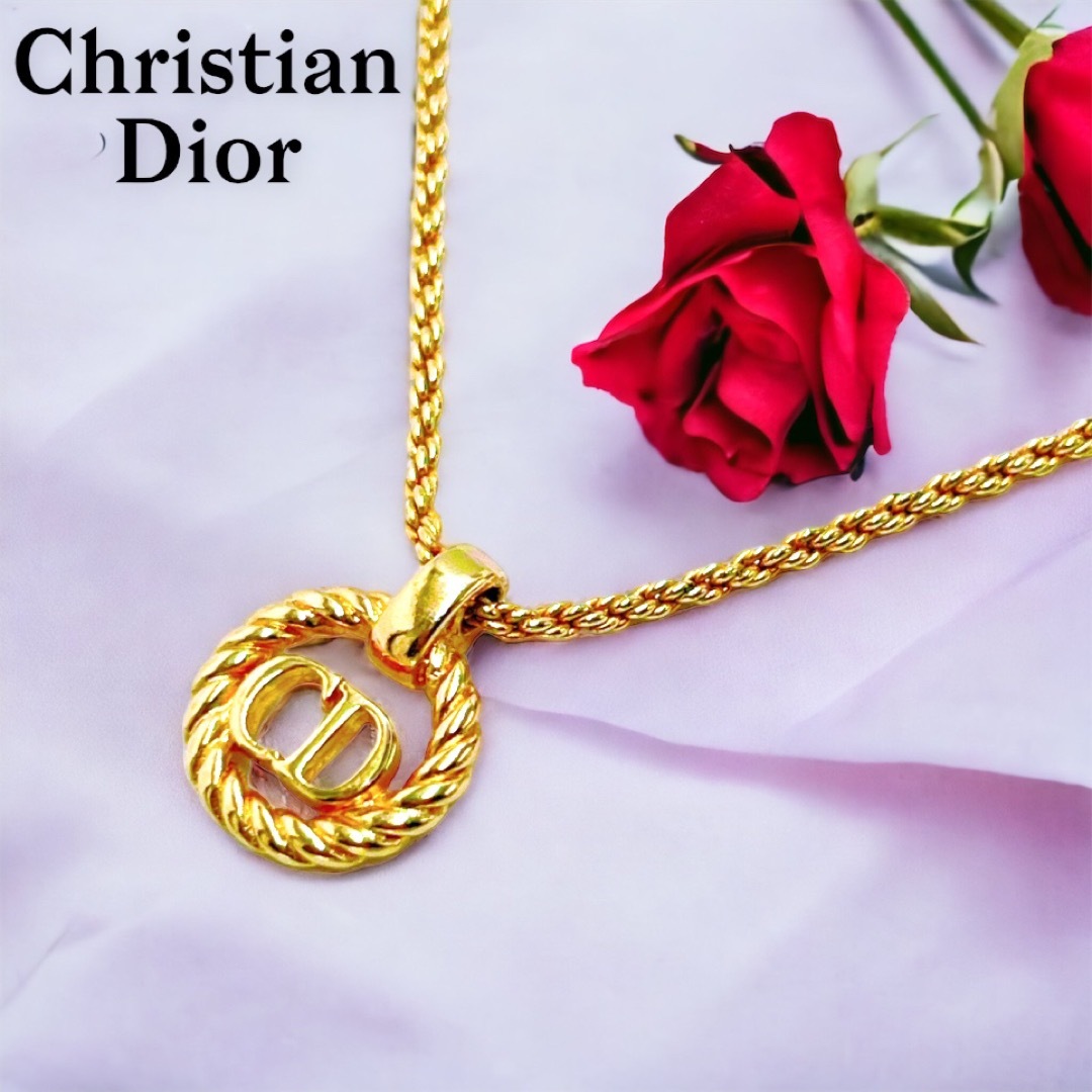 ☆美品☆Christian Dior ネックレス サークル ロゴ - www.sorbillomenu.com