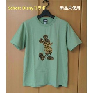 ショット(schott)のSchott ディズニーミッキー コラボ Tシャツ【新品未使用】(Tシャツ(半袖/袖なし))