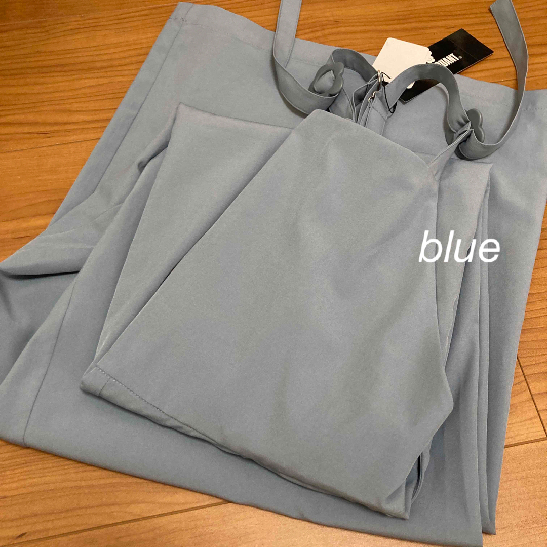 MARY QUANT - マリークワント デイジーバックル サロペット ブルーの