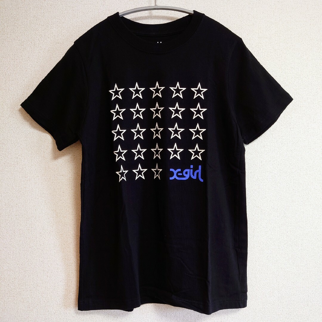 X-girl(エックスガール)のX-girl★STARプリントＴシャツ② レディースのトップス(Tシャツ(半袖/袖なし))の商品写真
