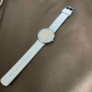 スカーゲン(SKAGEN)の美品SKAGENスカーゲン SKW6509 腕時計 ライトブルー(腕時計(アナログ))