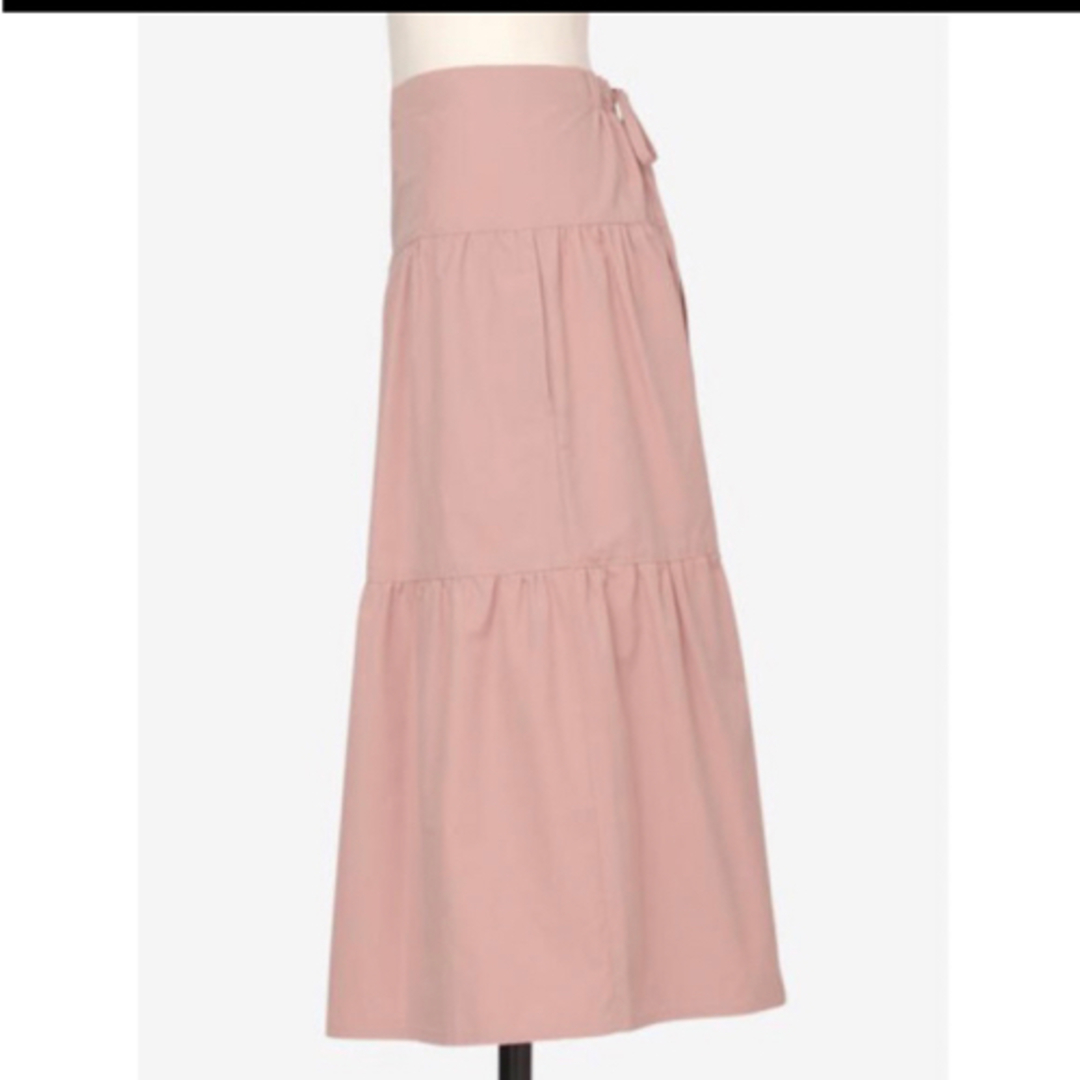 Drawer(ドゥロワー)の月末限定セール　Drawer  Aラインギャザースカート レディースのスカート(ロングスカート)の商品写真