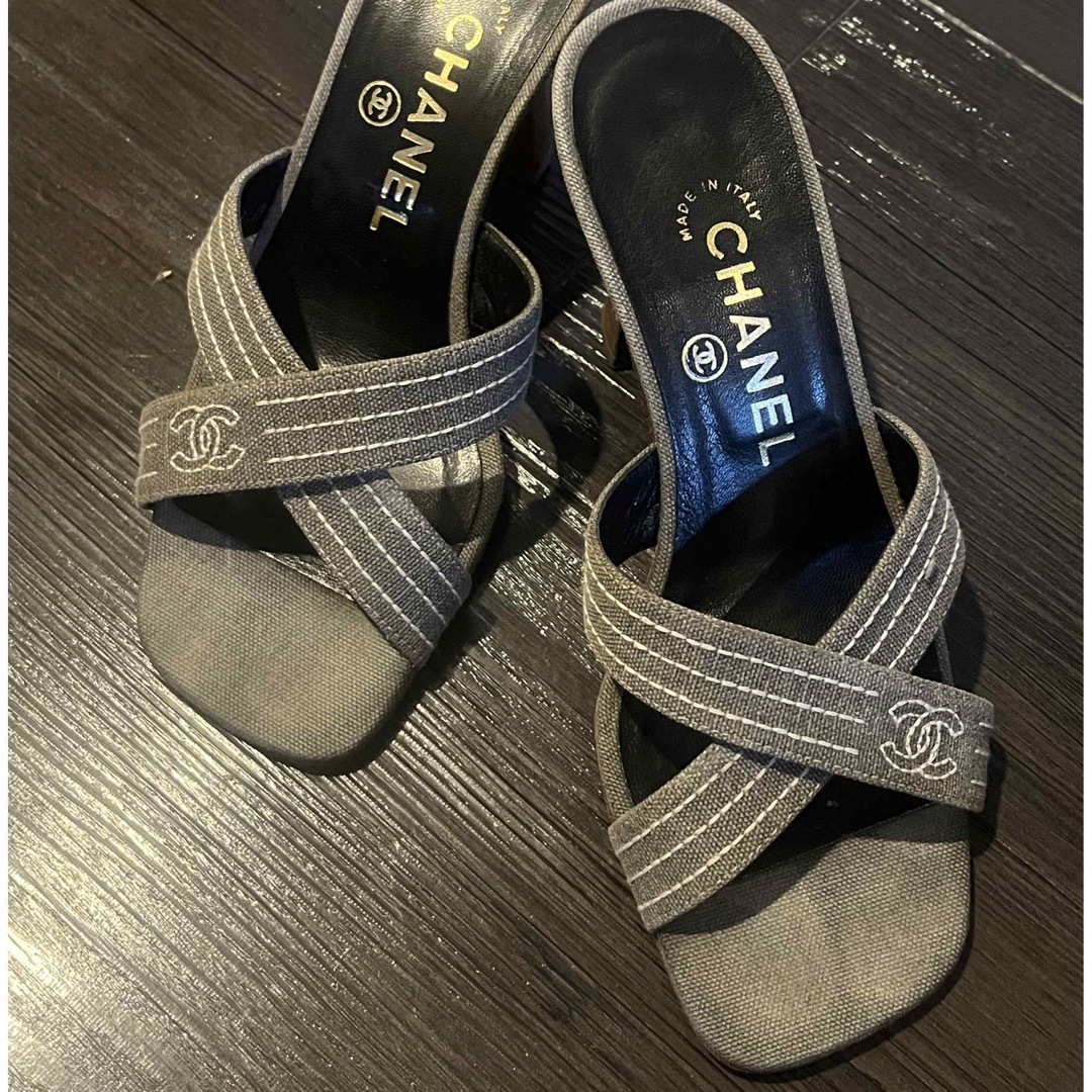CHANEL ミュール-
