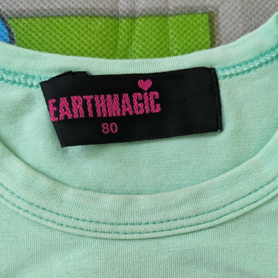 EARTHMAGIC(アースマジック)のアースマジック ロンＴ 80 キッズ/ベビー/マタニティのベビー服(~85cm)(Ｔシャツ)の商品写真