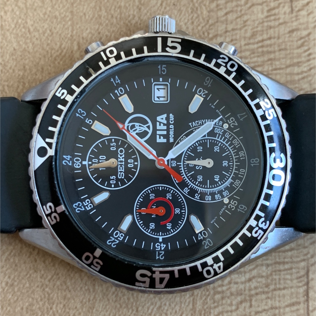 Seiko 2002 FIFA WORLD CUP chrono V657