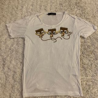 ディースクエアード(DSQUARED2)のディースクモンキーロゴTシャツ(Tシャツ(半袖/袖なし))