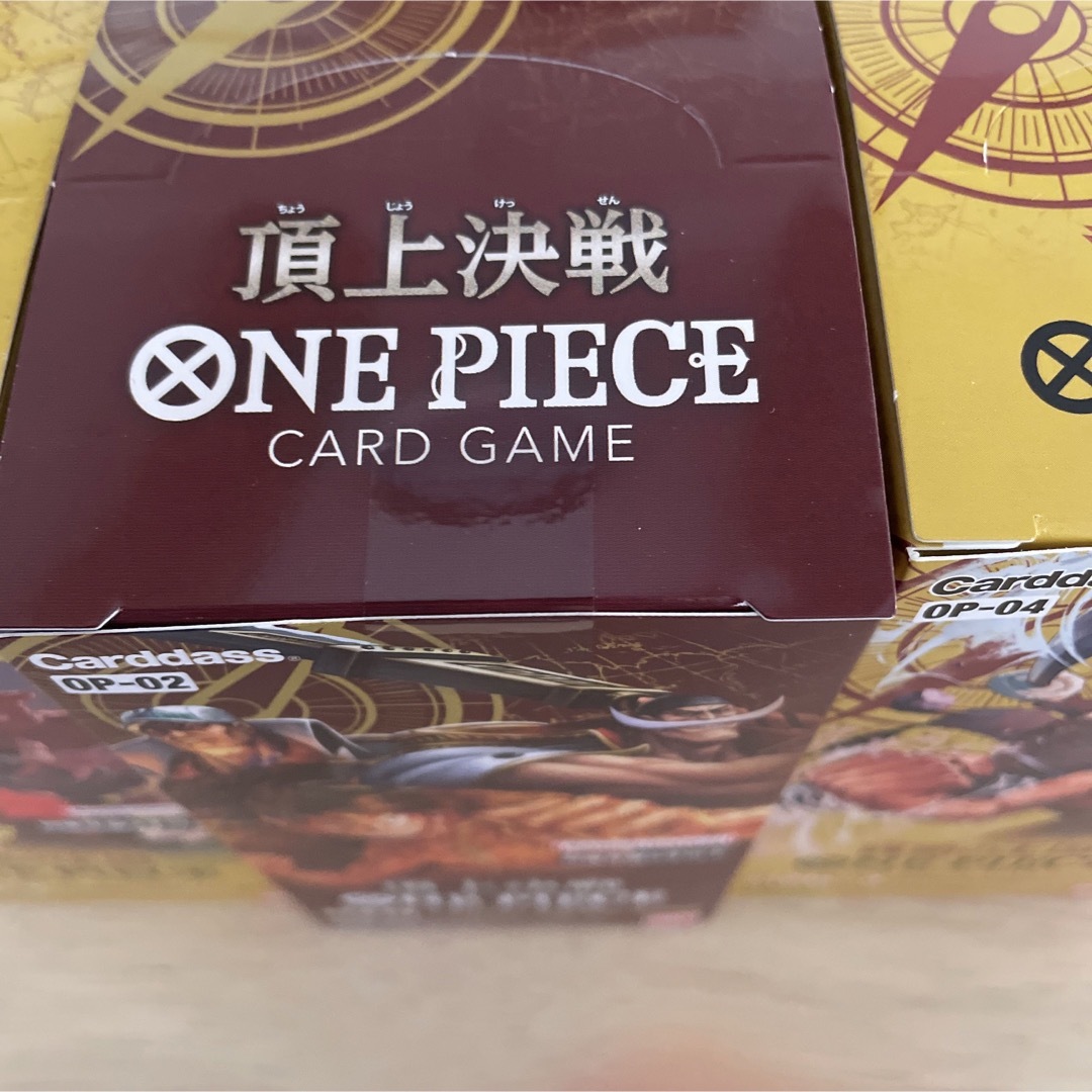 【未開封】ONE PIECE カードゲーム 謀略の王国・頂上決戦　計3ボックス