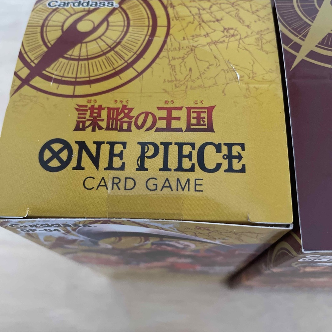 【未開封】ONE PIECE カードゲーム 謀略の王国・頂上決戦　計3ボックス