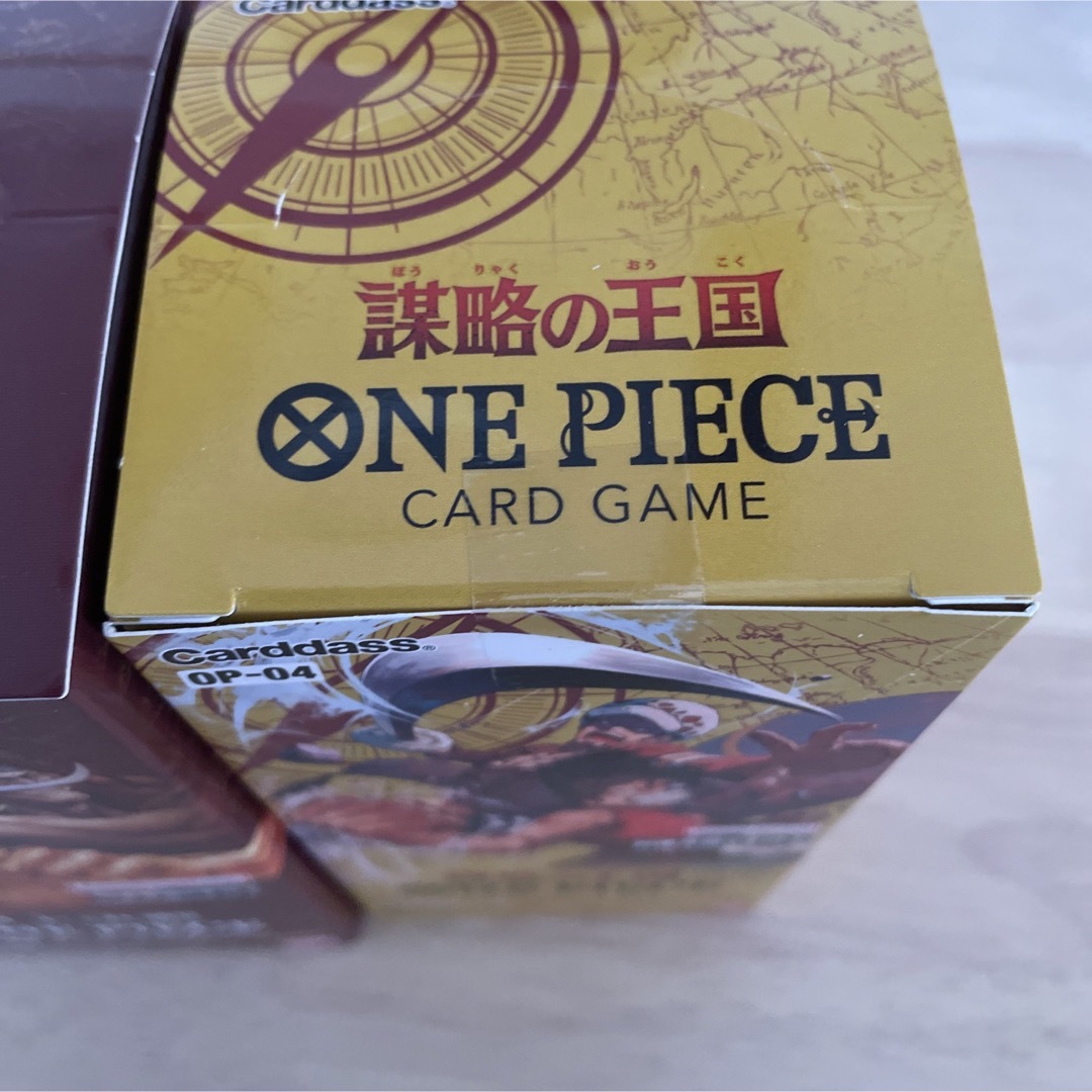 【未開封】ONE PIECE カードゲーム 謀略の王国・頂上決戦　計3ボックス