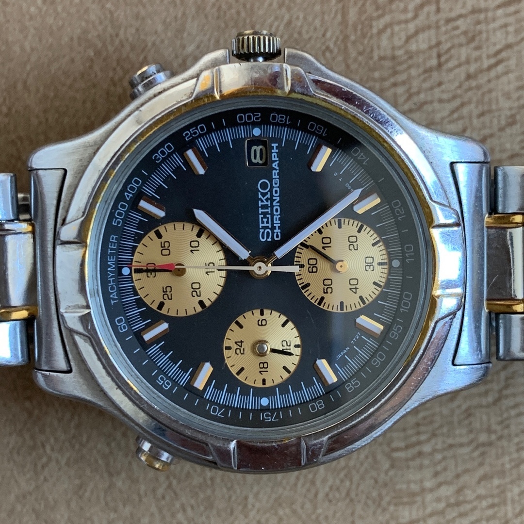 SEIKO(セイコー)のSeiko Chronograph 7T27-6A50 メンズの時計(腕時計(アナログ))の商品写真