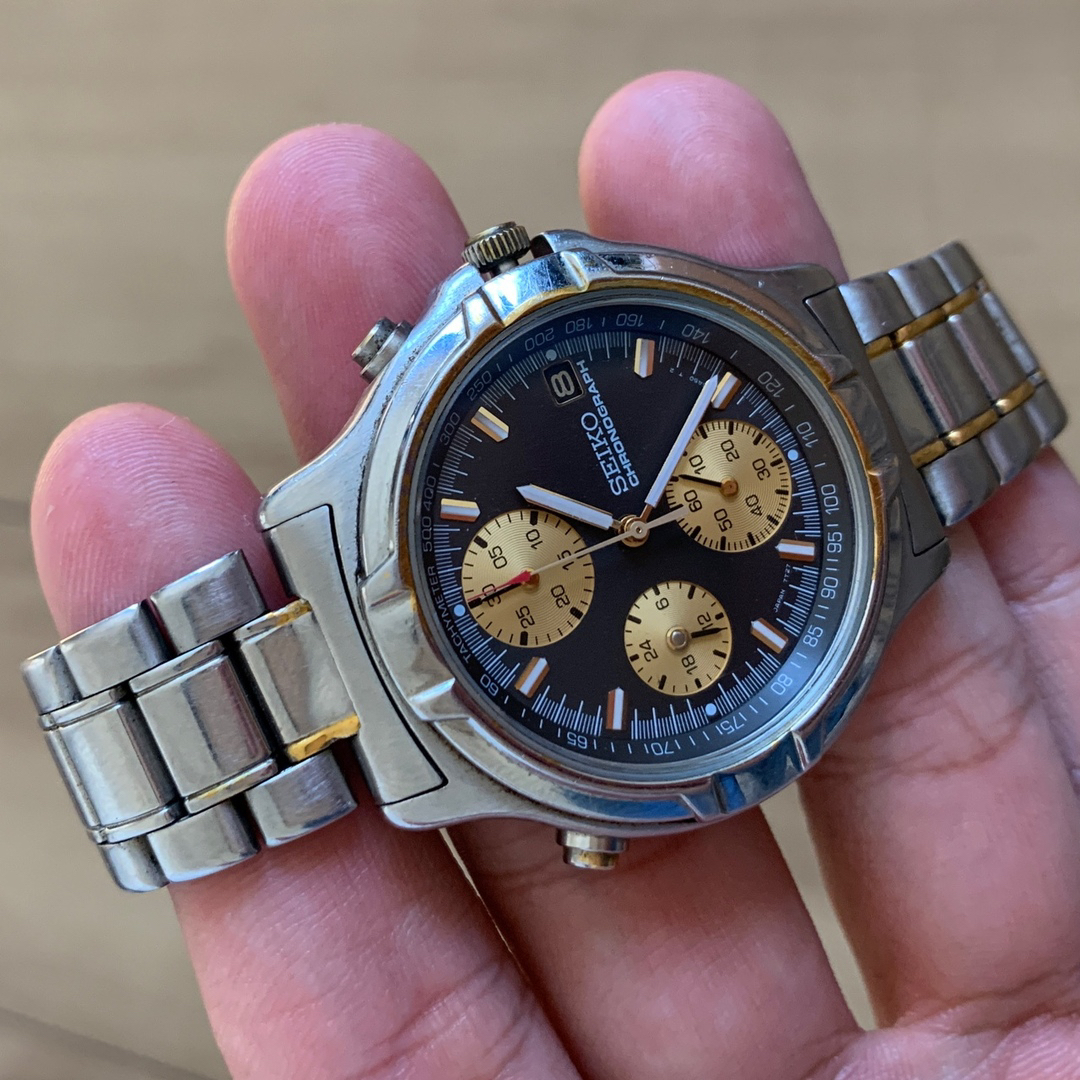 SEIKO(セイコー)のSeiko Chronograph 7T27-6A50 メンズの時計(腕時計(アナログ))の商品写真