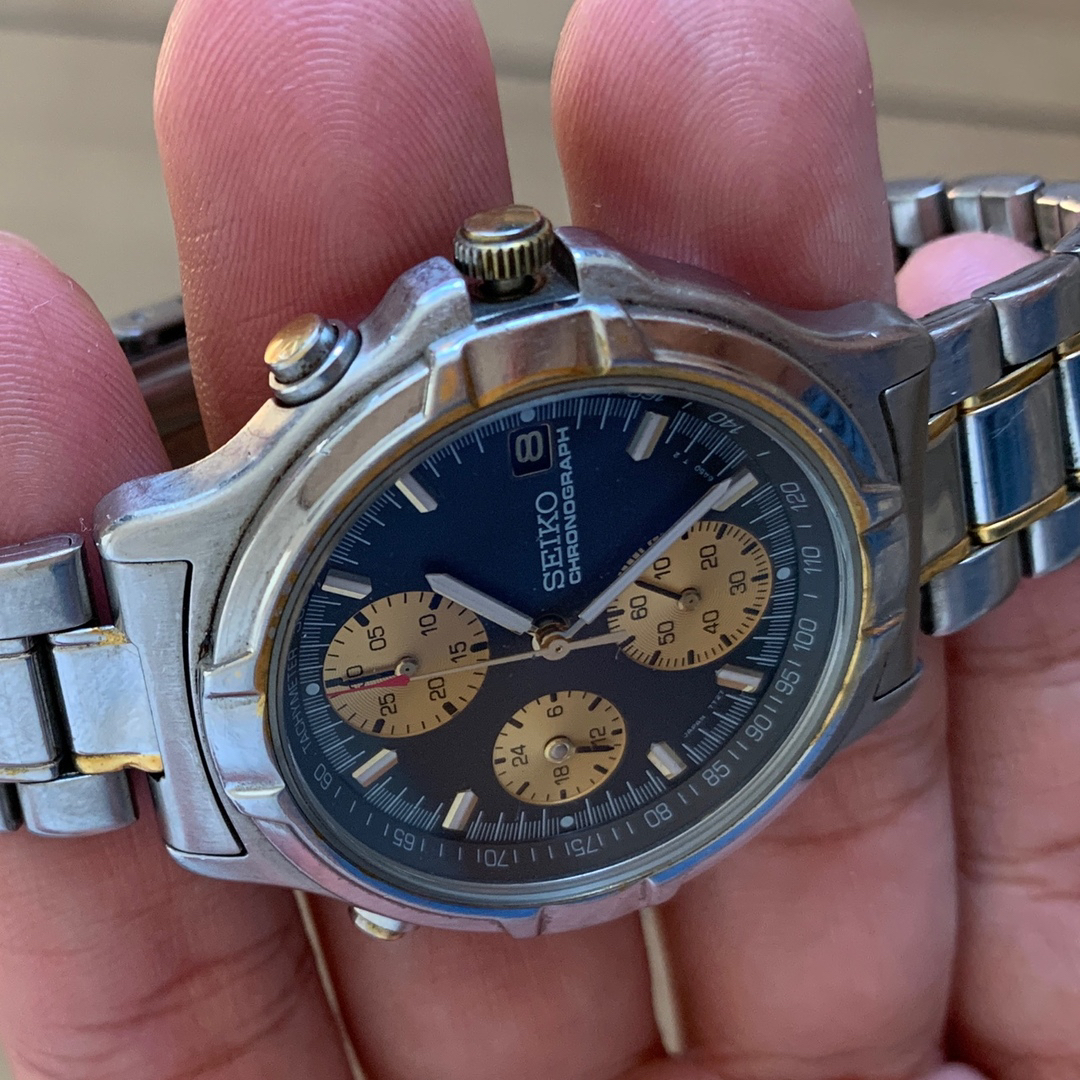 SEIKO(セイコー)のSeiko Chronograph 7T27-6A50 メンズの時計(腕時計(アナログ))の商品写真