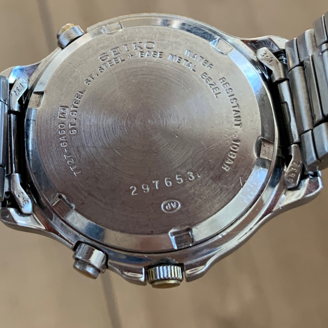 SEIKO(セイコー)のSeiko Chronograph 7T27-6A50 メンズの時計(腕時計(アナログ))の商品写真