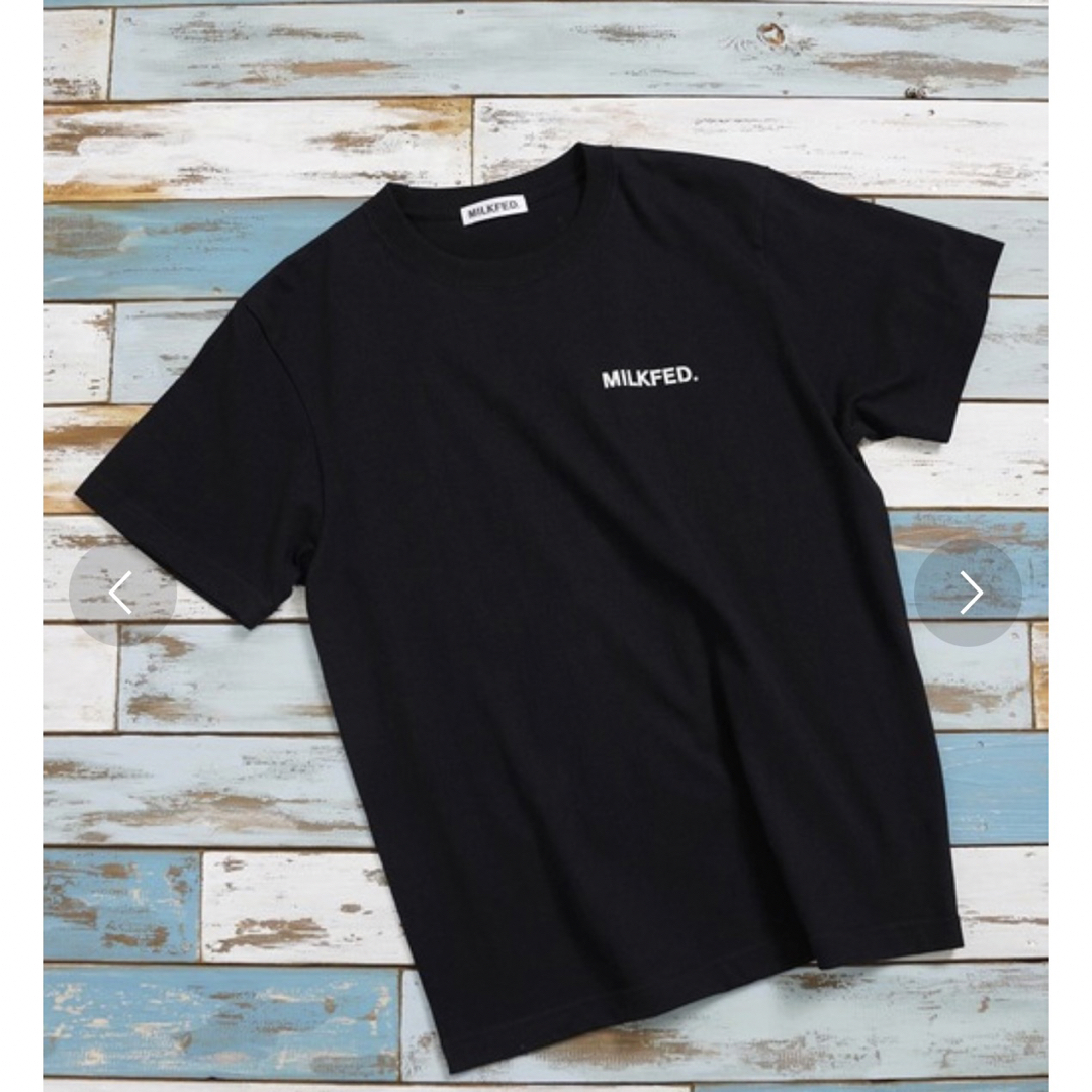 MILKFED Tシャツ 黒 ブラック シンプル かわいい 半袖 | フリマアプリ ラクマ