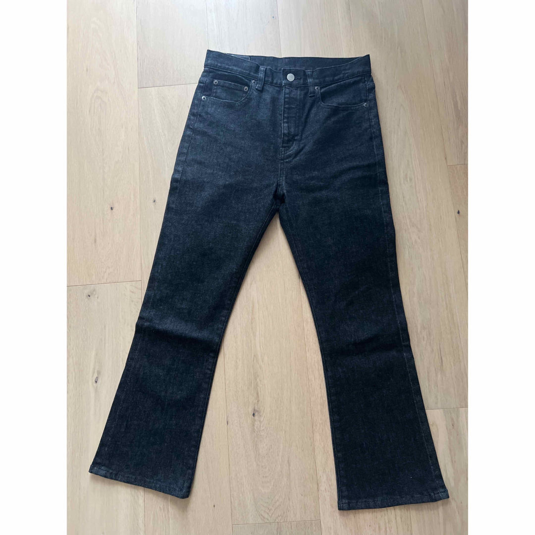 新品 THE NEWHOUSE / TNH CROP FLAIRED JEAN