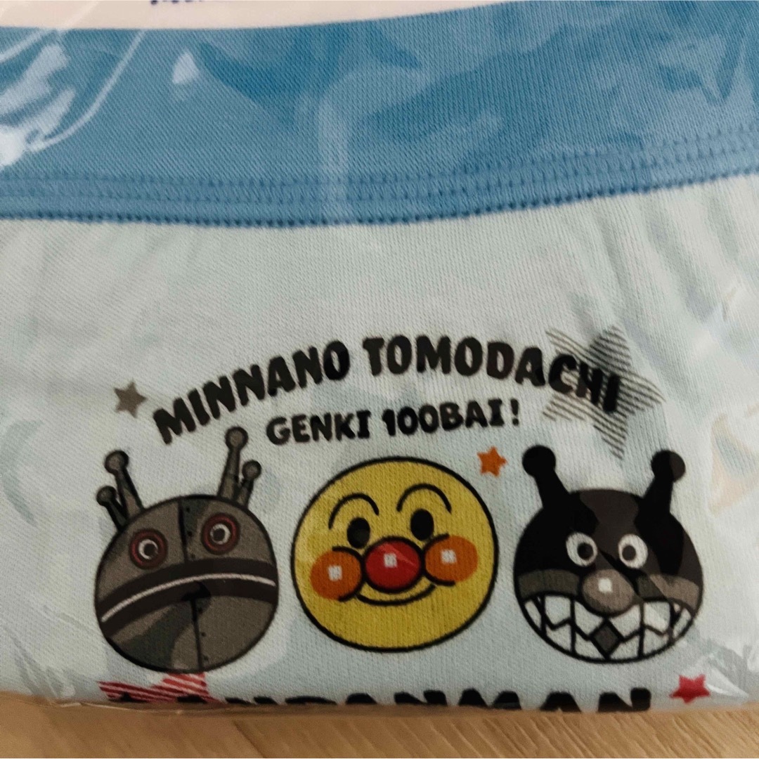 アンパンマン(アンパンマン)のアンパンマン　パンツ　トイトレ　バイキンマン　トイレ　下着　ブリーフ　95 ② キッズ/ベビー/マタニティのキッズ服男の子用(90cm~)(パンツ/スパッツ)の商品写真