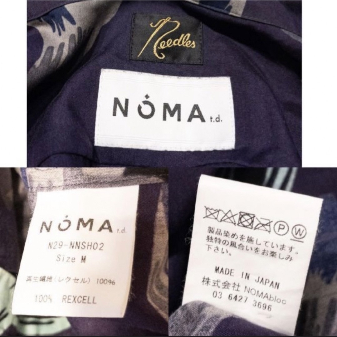 Needles(ニードルス)のneedles × noma t.d コラボシャツ メンズのトップス(シャツ)の商品写真