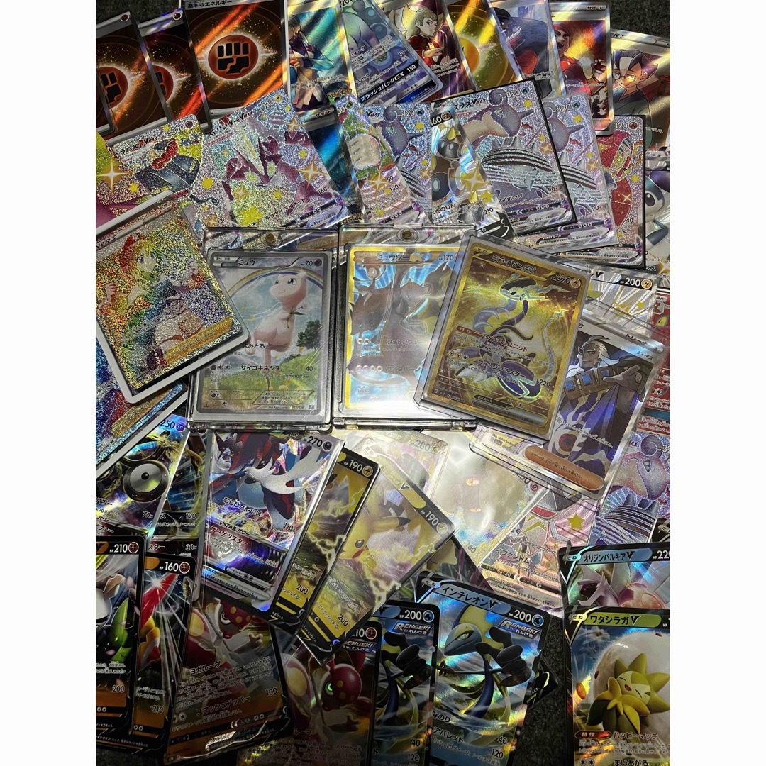 シングルカードポケモンカード 引退品 ミュウツー ミュウ SR サポート まとめ売り