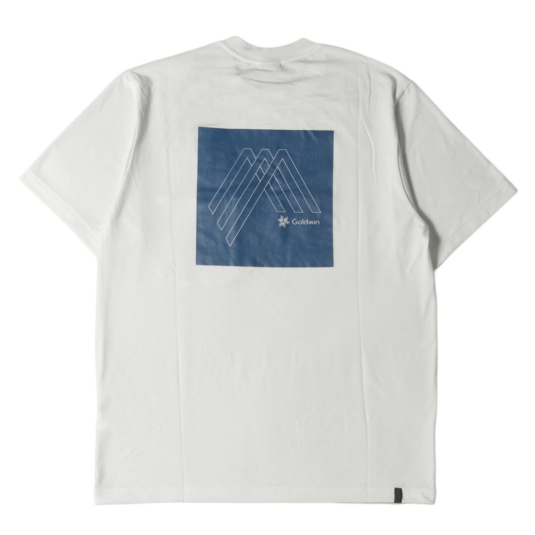 GOLDWIN ゴールドウイン Tシャツ サイズ:M 21SS グラフィック ストレッチ クルーネック Tシャツ Graphic T-shirt  GM60110P ホワイト 白 トップス カットソー 半袖 【メンズ】 | フリマアプリ ラクマ