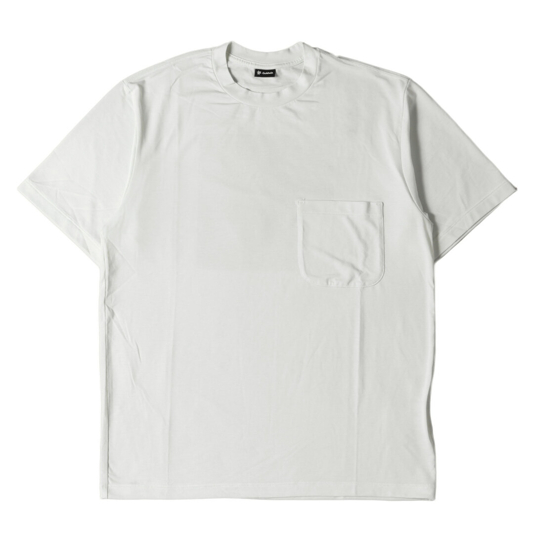 GOLDWIN ゴールドウイン Tシャツ サイズ:M 21SS グラフィック ストレッチ クルーネック Tシャツ Graphic T-shirt GM60110P ホワイト 白 トップス カットソー 半袖 【メンズ】