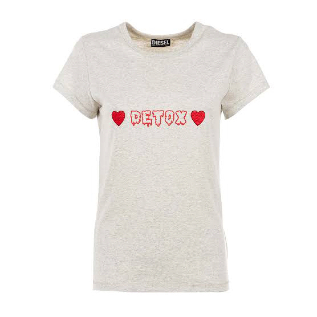 DIESEL(ディーゼル)のDIESEL detox Tシャツ 刺繍 Tシャツ ハート デトックス  メンズのトップス(Tシャツ/カットソー(半袖/袖なし))の商品写真